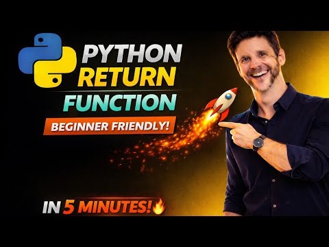 Python tutorial for beginners | Python Return Function Explained! 🚀 #beginnerprogramming #coding
