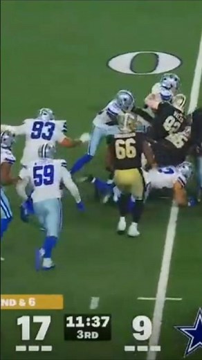 Dallas Cowboys vs New Orleans Saints Highlights * First Half * Brown or Mingo #nfl #cowboys #shorts