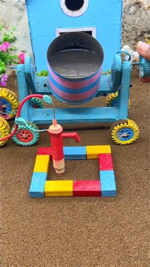 Real Working Mini Hand Pump Model | DIY Tractor Studio #shorts #youtubeshorts