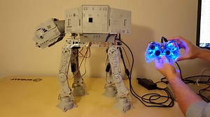 At-At Walker Toy Brought To Life With Arduino And An Xbox Controller