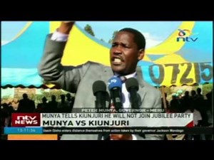 Munya and Kiunjuri engage in verbal spat at a church function