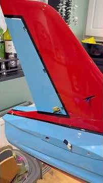 TopRC Odyssey jet progress — horns glued, servos aligned, wiring secured. ✈️🔥 #rcjet