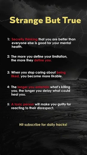 Strange But True Amazing Psychology Facts