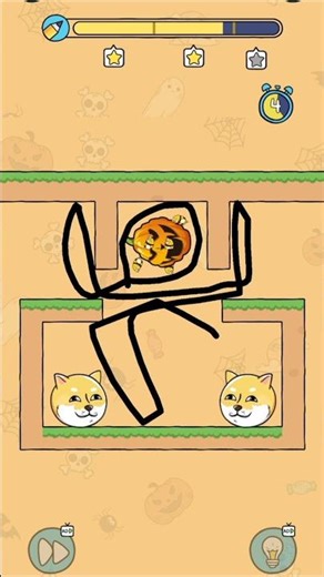 dog and Bee run game level up 763 smart dog game and Bee run game #brain exercise #viral #gaming