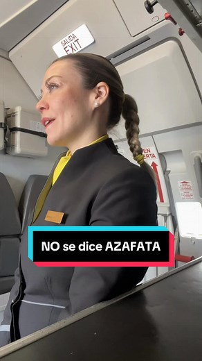 ¿Cómo llamar correctamente a la azafata? Términos para tripulantes de cabina