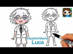 How to Draw Luca InquisitorMaster | Famous YouTuber