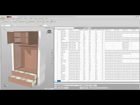 TrunCAD 20XX | Bespoke wardrobe in a recess