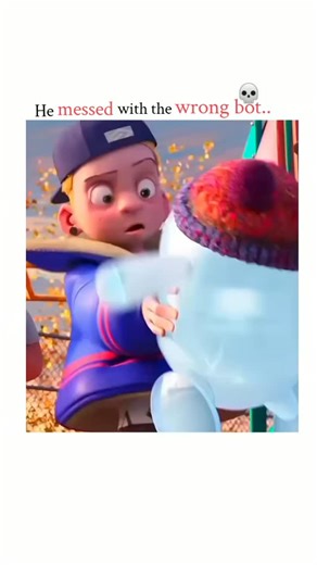 shiva namdev | He messed with the wrong bot... 💀" CREDITS: Movie: Ron's Gone Wrong ​Studio: 20th Century Studios / Locksmith Animation ​Source: @owflix... | Instagram