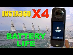 Insta360 X4 BATTERY Life Testing