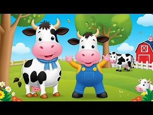 Little Boy Blue and the Singing Cow | Fun & Musical Nursery Rhyme for Kids 🎵🐄🎶