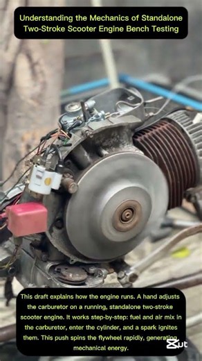Understanding the Mechanics of Standalone Two-Stroke Scooter Engine Bench Testing