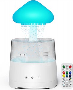 450ml Cloud and Rain Humidifier Drip, 2 in 1 Humidifier with Essential Oil Diffuser, Mushroom Humidifier, 7 Colors for Bedroom Sleep Relax Sleep - Walmart.com