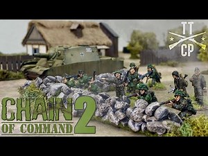 Tabletop CP: Chain of Command 2 Battle Report- Soviets vs. Germans