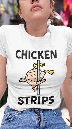 Chicken Strips Meme PNG Clipart, Pole Dancing Chicken Funny Transparent PNG for Cricut Sublimation, Stickers, T Shirt, Kitchen Humor Digital