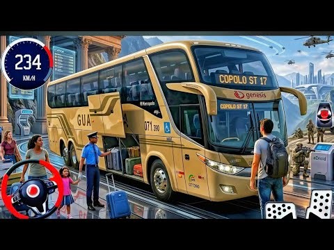 New City Bus Simulator 2026 - Euro Coach Simulator Public Transport 3D - Bus Game Android Gameplay