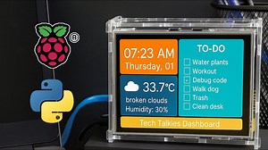 Build a Simple Custom Raspberry Pi Dashboard for Your Desk
