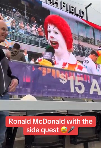 Unexpected McDonald's Anthem Performance