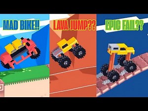 Fancade Mega Gameplay Compilation (35 Minutes) – Drive Mad, Off-Road, Tanks, Cycling & More!