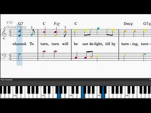 Simple Gifts by Traditional Shaker Hymn - Easy piano tutorials with sheetmusic