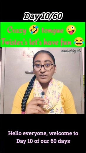 Day1️⃣0️⃣: Can YOU Say This Tongue Twister Fast? 😜 English Fluency Challenge #speakenglishfluently