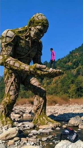 Bon Manus ke Haath Mein Main! 😳 Unreal AI Edit 🔥 #shortsfeed #shorts #trending