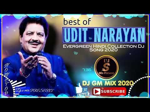 (Dj Gm mix)udit Narayan special Romantic nonstop song 2020||old hindi romantic nonstop song dj