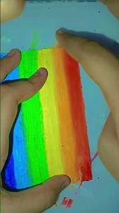 Acrylic painting with oil pastels # art # painting #youtube short