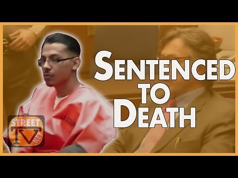 Pedro Espinoza, 19, is sentenced to death for the murder of Jamiel Shaw
