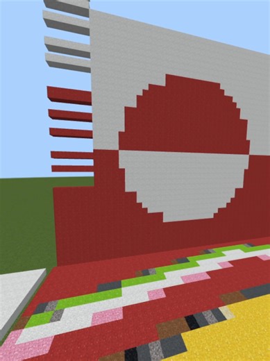 🇬🇱 Standing with Greenland 🌍✨ Greenland faces global pressure over its sovereignty—this vertical sand art reveal is my tribute to its strength and identity. Every falling block forms the iconic flag: Greenland belongs to its people. 🔥 Gravity creativity in Minecraft 💬 What do you think? #StandWithGreenland #GreenlandSovereignty #ProtectGreenland #KalaallitNunaat #greenland