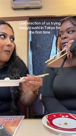 Wagyu Sushi in Tokyo: Live Reaction Trying Tsukiji-Style Wagyu Sushi