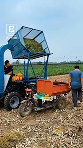 This Farm Machine Makes Harvesting Tall Crops Easy! #Harvesting #FarmingMachine #Crops | Fossbytes