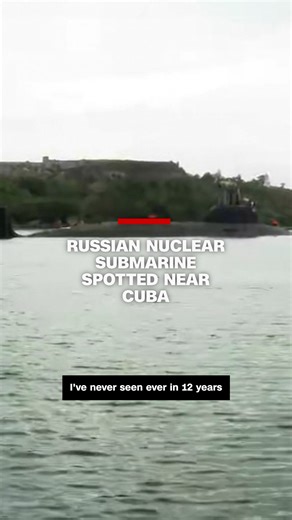 87K views · 941 reactions | Russian warships and a nuclear-powered submarine are visiting Cuba. Cuban officials say these Russian warships do not carry nuclear warheads and are there for peaceful purposes. CNN's Patrick Oppmann reports. https://cnn.it/3KGJcLa | CNN | Facebook
