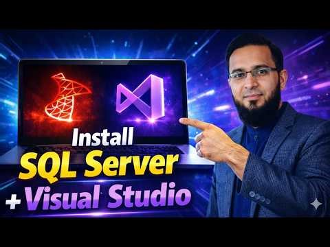 How to install SQL Server & Visual Studio | c#.net