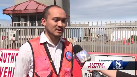 Cleanup begins at Vistra Moss Landing battery plant after fire