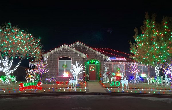 Interactive map: Where to look at Christmas lights in Lubbock 2025