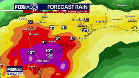 Houston weather: SE Texas flood watch and storms Thursday, Friday