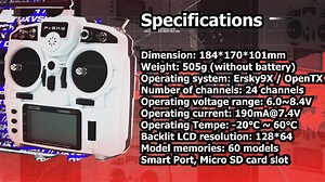 You can save using our discounts & coupons from sellers’ shop. Go to brand seller’s list page here → http://bit.ly/2LyhdS7 The FrSky Taranis X9 Lite as a portable radio is a remarkable fusion of traditional radio design with the latest ACCESS protocol innovations. The Taranis X9 Lite inherits its classic form factor from the remote control of the FrSky Taranis X9D series while preserving the comfort of the classic grip design, it also adds a program scroll button that adds convenience when navig