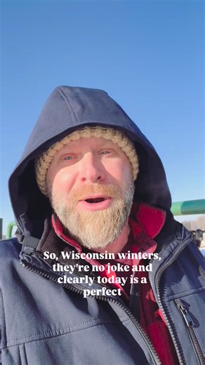 Plum Creek Acres Farm on Instagram: "How do our black & red angus cattle survive these extreme cold conditions? They’re built for it. One very important reminder is that human skin is very different than theirs — what we feel is different than what they feel. They’re truly genetic marvels — physically, metabolically, and biologically. Wisconsin winters are no joke, but Angus cattle are practically built like four-legged tanks for the cold. Here is how they handle the sub-zero temps: 🧥Their Doub