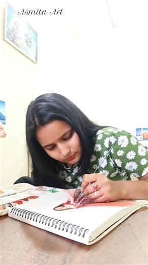 beautiful lehenga drawing...