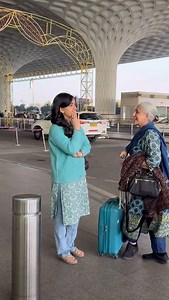 22K views · 5.4K reactions | Aamir Khan’s sister spotted at the airport, keeping it simple and classy ✈️ | Telly Drama | Facebook