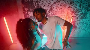 Love and Passion Beautiful Woman and Her Boyfriend Dancing Together Sensually Romantic Dance