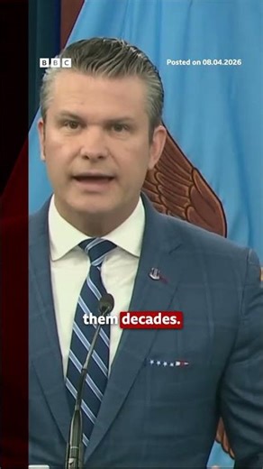 Iran accepted a conditional two-week ceasefire under "overwhelming pressure". #Iran #US #BBCNews