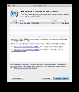 Apple pushes out Java security update | AppleInsider