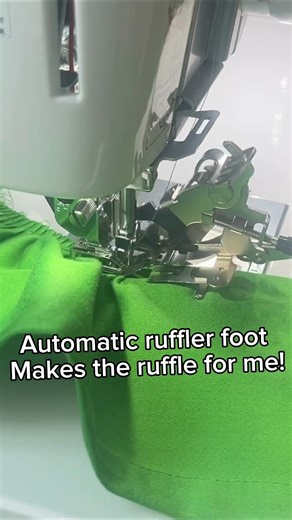 Paige of @knovicecosplay here! Discover this handy guide on using the Janome ruffler foot attachment to effortlessly create adorable ruffles for your skirt! Enjoy the process! Tap the link in bio to learn more about the Ruffler foot and its compatibility with your machine! https://janome.pulse.ly/gvvpvhopgc | Janome Sewing Machines