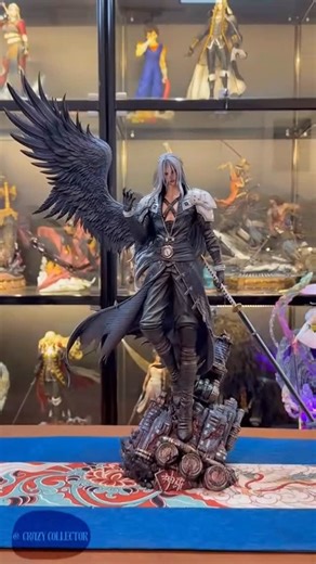 Crazy Collector on Instagram: "Sephiroth! #ff7 #ff7r #ffvii #sephiroth #gamecollection #crazycollector"