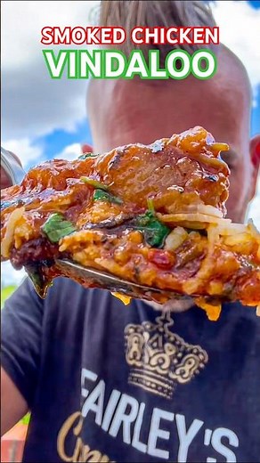 Culinary Masterclass: AMAZING Smoked Chicken Vindaloo | #curry #fairleysuk #food #fyp #cookingshorts
