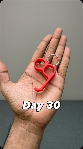Less Design | Designer | Inventor on Instagram: "30/365. The Scroll Shelf! Does your pinky need it? #product #ideas #3dprinting #engineering #bambulab"