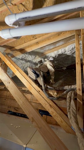 Spray Foam Insulation in Action (Air Sealing + Comfort Upgrade) | Advanced Seal
