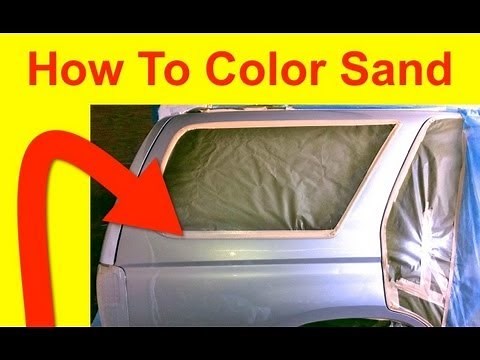 BEST Sand Paper Grits To Use For Color Sanding and Buffing