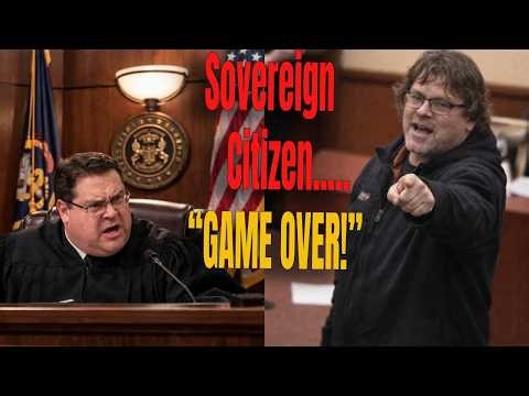 Sovereign Citizen “1st Amendment Auditor” Returns to Court — Judge Quickly Shuts It Down!